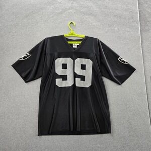 VINTAGE Oakland Raiders Men Jersey XL Black Warren Sap 99